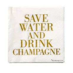 Save water servett 20-pack, 33 x 33 cm
