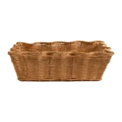 Scallop Rattan korg, Natural, 20x30 cm