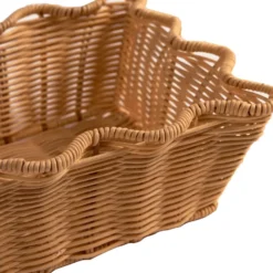 Scallop Rattan korg, Natural, 20x30 cm