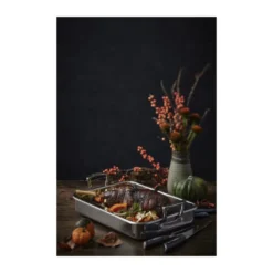 Scanpan Impact långpanna med galler, 43,5x28,5 cm