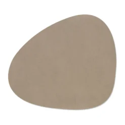 Serene bordstablett curve L 37x44 cm, Mole Grey