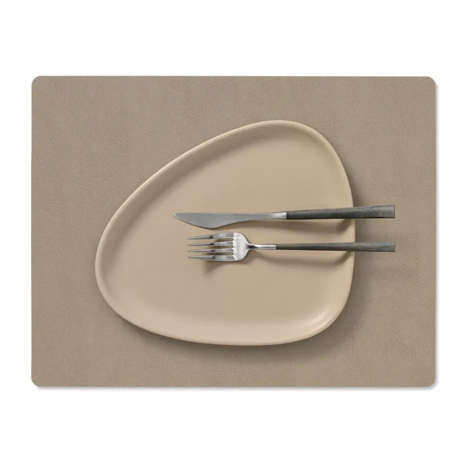 Serene bordstablett square M 26,5x34,5 cm, Mole Grey