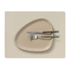 Serene bordstablett square M 26,5x34,5 cm, Cream