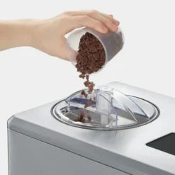 Severin EZ 7406 glassmaskin med kompressor 2x2 L, Rostfritt stål