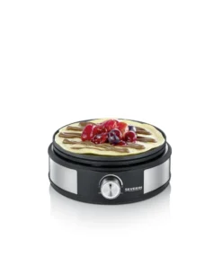 Severin FO 2471 kombi fondue/crepes, Rostfritt stål