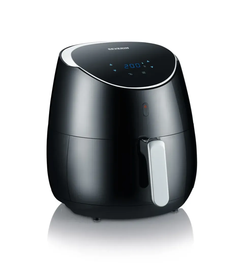 Severin FR 2445 Air-Fryer fritös XXL 5 L, Svart