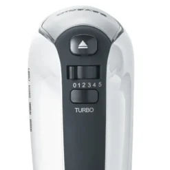 Severin HM 3830 elvisp, Vit-svart-rostfritt stål