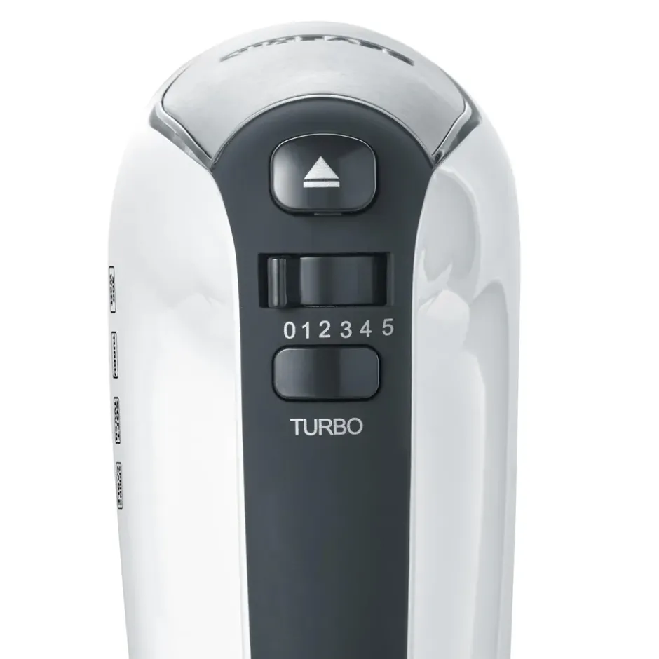 Severin HM 3830 elvisp, Vit-svart-rostfritt stål