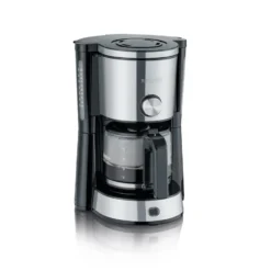 Severin KA 4825 Aroma Select kaffebryggare 10 koppar, Rostfritt stål-svart