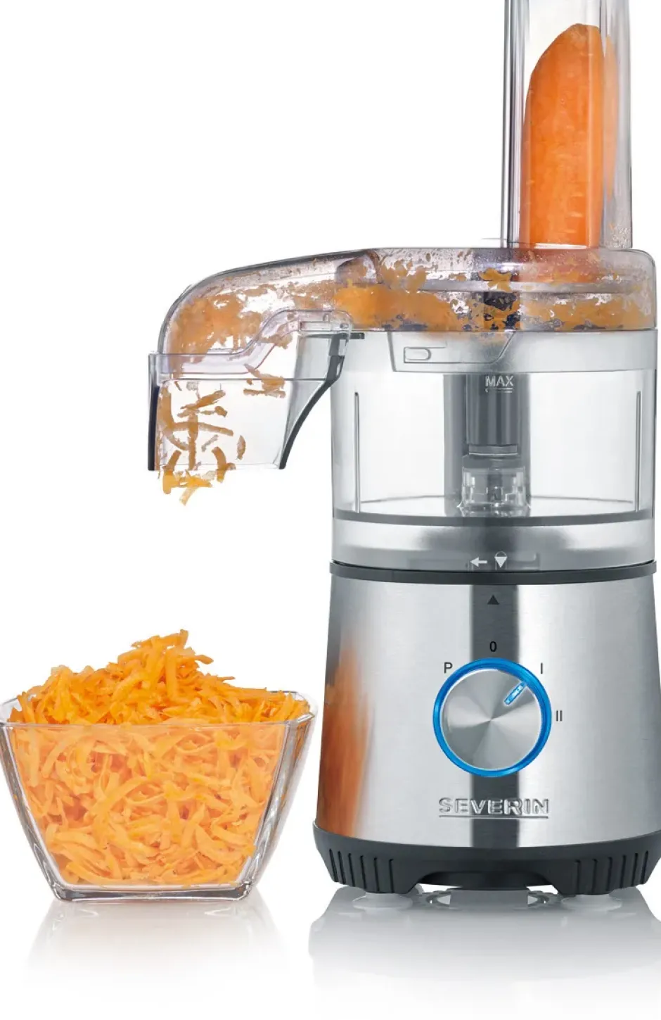 Severin KM 3865 Compact matberedare 500 ml, Rostfritt stål