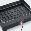 Severin PG 8567 elgrill med grillplatta, Svart