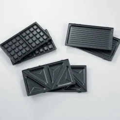 Severin SA 2968 smörgåsgrill multi 3 i 1, Svart