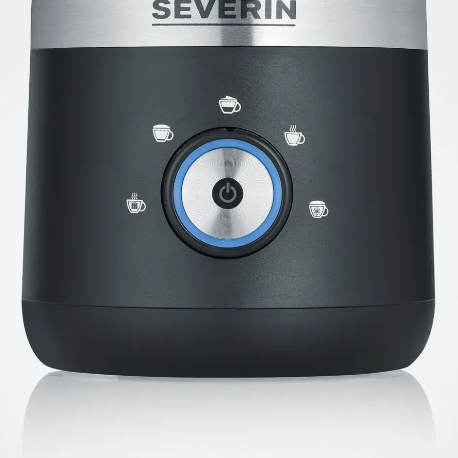 Severin SM 3588 mjölkskummare induktion 300 ml, Rostfritt stål