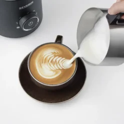 Severin SM 3586 Spuma mjölkskummare 700 ml, Silver-svart