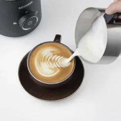 Severin SM 3585 Spuma mjölkskummare 500 ml, Svartgrå