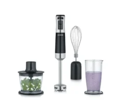 Severin SM 3772 stavmixer set, Svart