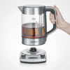 Severin WK 3422 Deluxe tekokare med hissfunktion 1,7 L, Rostfritt stål