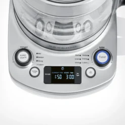 Severin WK 3422 Deluxe tekokare med hissfunktion 1,7 L, Rostfritt stål