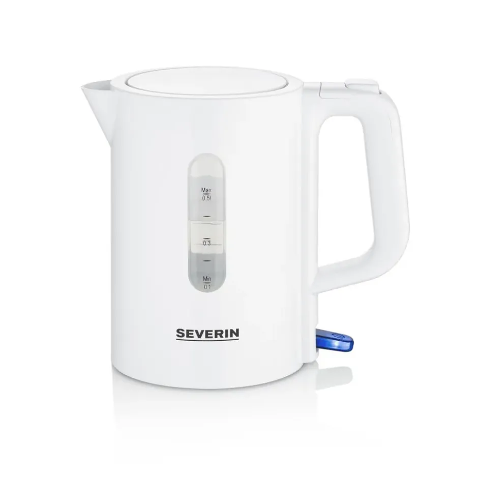 Severin WK 3462 resevattenkokare 0,5 L, Vit