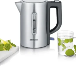 Severin WK 3647 resevattenkokare set 0,5 L, Borstat stål