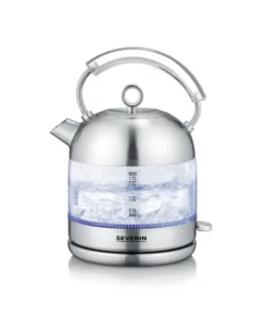 Severin WK 3459 Retro vattenkokare 1,7 L, Rostfritt stål
