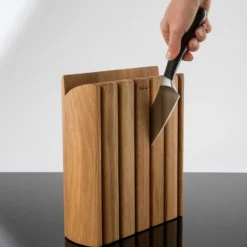 Signature Book Oak knivblock set 7 delar, Ek