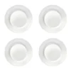 Silhouette djup sidotallrik L Ø18,5 cm 4-pack, White