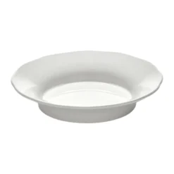 Silhouette djup sidotallrik L Ø18,5 cm 4-pack, White