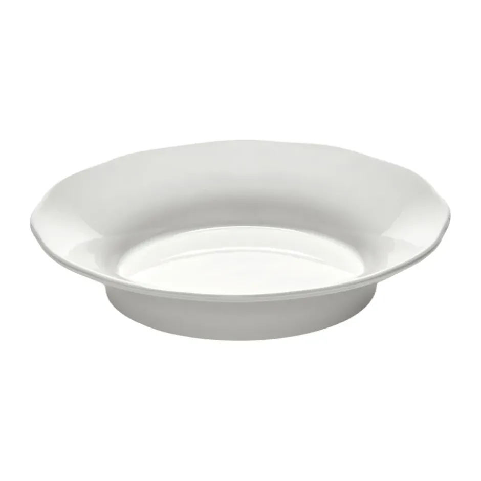 Silhouette djup sidotallrik L Ø18,5 cm 4-pack, White