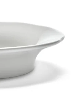 Silhouette djup sidotallrik M Ø15 cm 4-pack, White