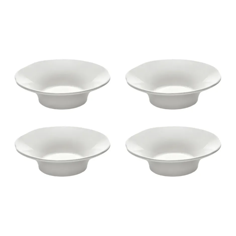 Silhouette djup sidotallrik S Ø10,5 cm 4-pack, White