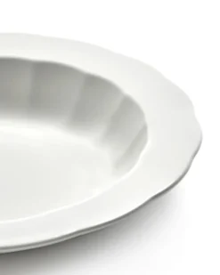 Silhouette djup tallrik L Ø27 cm 4-pack, White