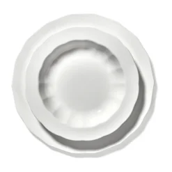 Silhouette djup tallrik S Ø21,5 cm 4-pack, White