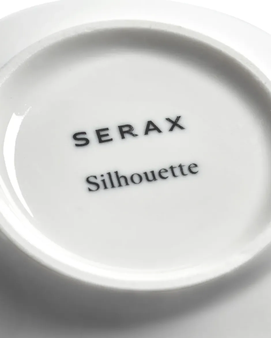 Silhouette fat till espressokopp Ø10,3 cm 4-pack, White