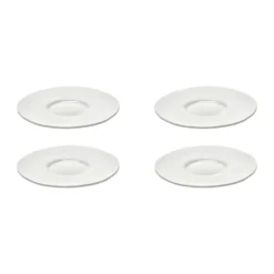 Silhouette fat till espressokopp Ø10,3 cm 4-pack, White