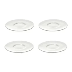 Silhouette fat till kaffekopp Ø12,7 cm 4-pack, White