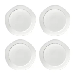 Silhouette tallrik M Ø23,5 cm 4-pack, White