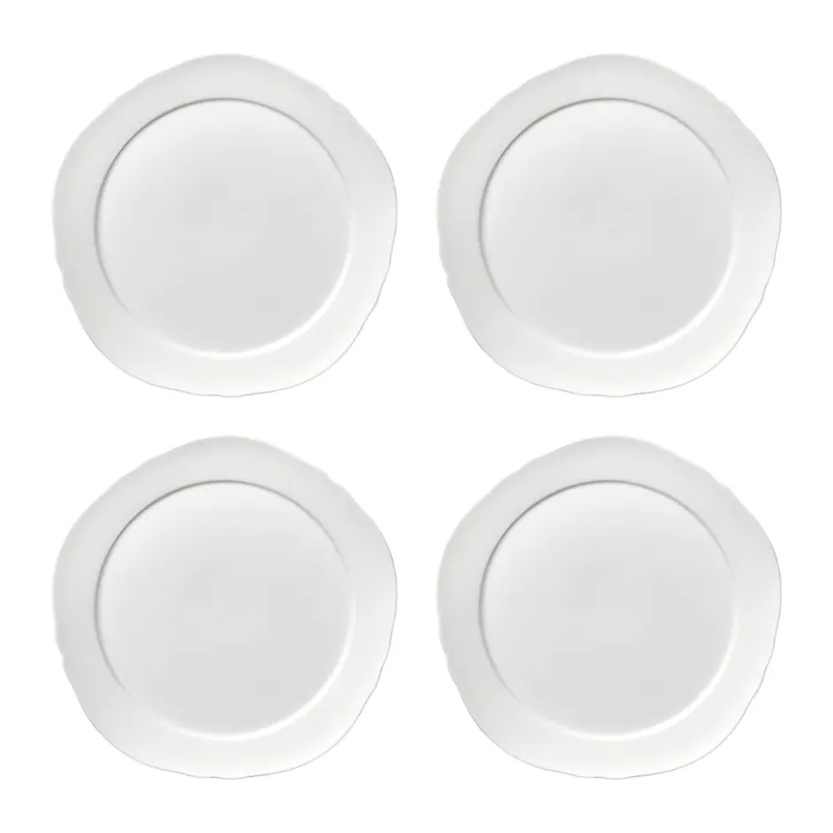 Silhouette tallrik M Ø23,5 cm 4-pack, White