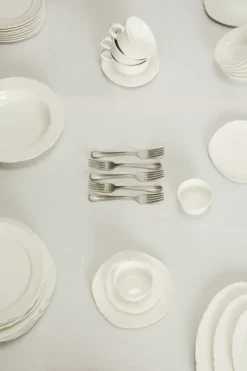 Silhouette tallrik S Ø20,6 cm 4-pack, White