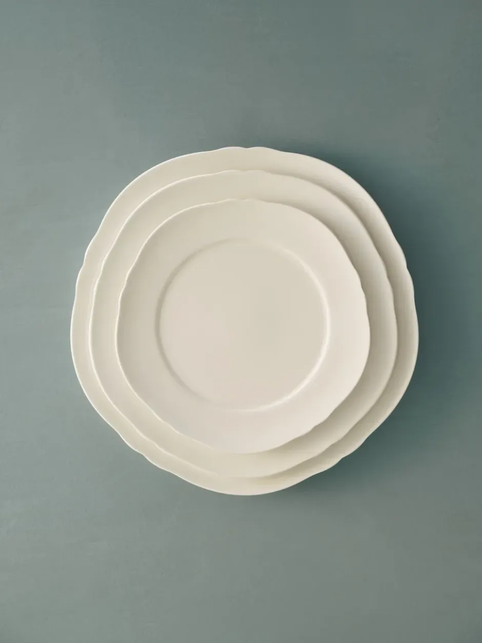 Silhouette tallrik XS Ø17 cm 4-pack, White