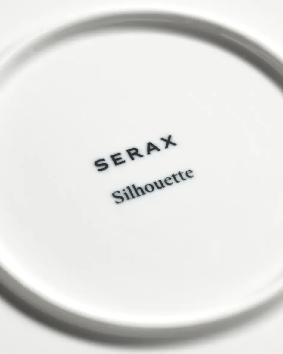 Silhouette tallrik XS Ø17 cm 4-pack, White