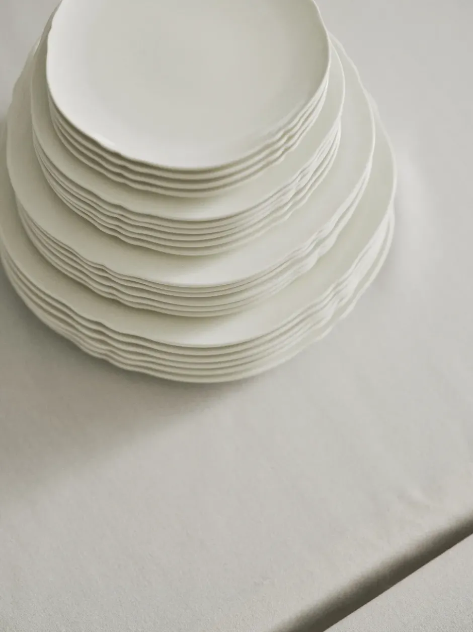 Silhouette tallrik XS Ø17 cm 4-pack, White