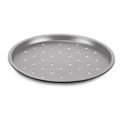 Silver Eligance pizzaplåt, Stål, perforerad, Ø32 cm
