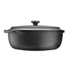 Skeppshult gryta oval med järnlock, 4 l