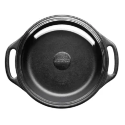 Skeppshult gryta rund med glaslock, 4 l