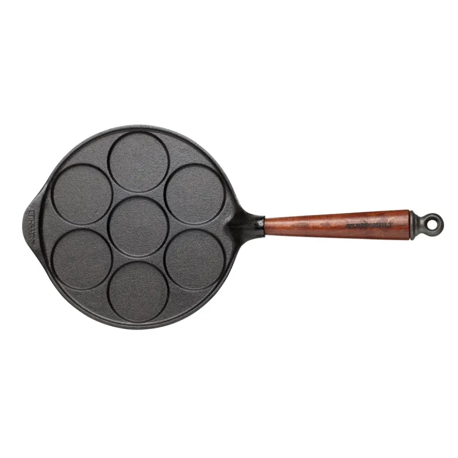 Skeppshult plättpanna med trähandtag, 23 cm