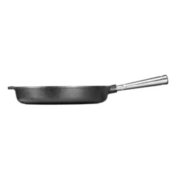 Skeppshult stekpanna rak kant med stålhandtag, 28 cm