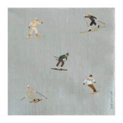 Skiers servett 25-pack, Grey