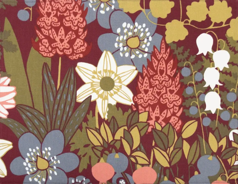 Skogen bordstablett 34x45 cm 2-pack, Vinröd