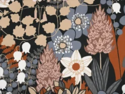 Skogen bordstablett 34x45 cm 2-pack, Blå-brun